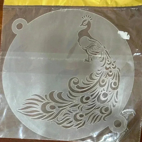 Cake Decorations Printing Mold Cake Mould Templates Stencils 9 in - Picture 2 of 2